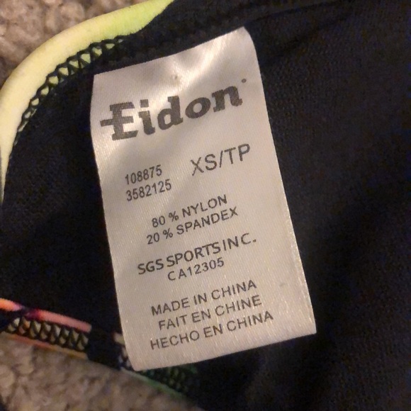 Womens Eidon Tropical Print Bikini Top - Picture 3 of 3